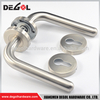 China manufacturer residential interior stainless steel tube lever door handle spring