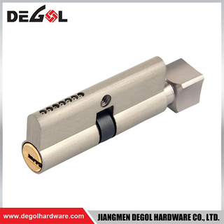CY1011 Custom Size Security Anti Drill Anti Snap Brass Door Lock Cylinder with Key
