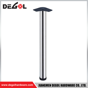 TL1001 Hot sale iron round long height adjustable table leg for glass table