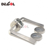 Top quality custom made curved tube lever type heat resistant stainless steel door handle