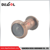 Hot Sale 200 Degree Plastic Optics Satin Nickel Brass Door Eye Viewer Peephole