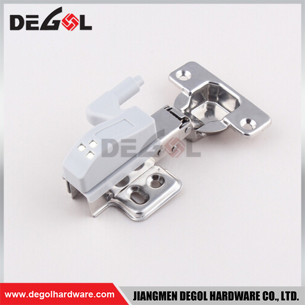 China wholesale chest steel hinges half overlay hinge for cabinets.