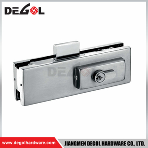 Wholesale bathroom lock patch fitting glass clamp for glass door