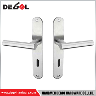 BP1019 Hot Sale Modern Cheap Interior Door Handles on Plate