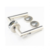 China supplier stainless steel tube lever modern double curved door handle
