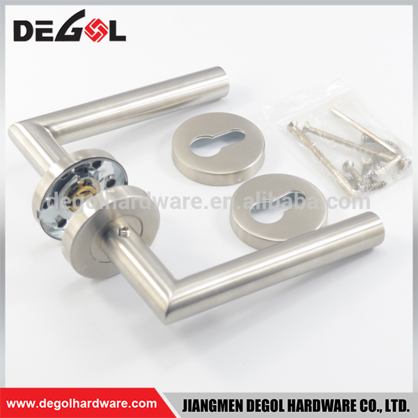 Wholesale contemporary double sided stainless steel tube pipe types of the door handles