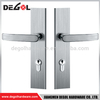 BP1005 Top quality stainless steel residential heavy duty solid lever ss plate door handle