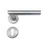 China factory low price stainless steel double sided door handle for commercial door