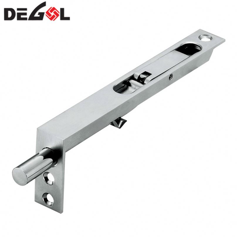 Top quality china factory price safety house sliding door locking flush bolt