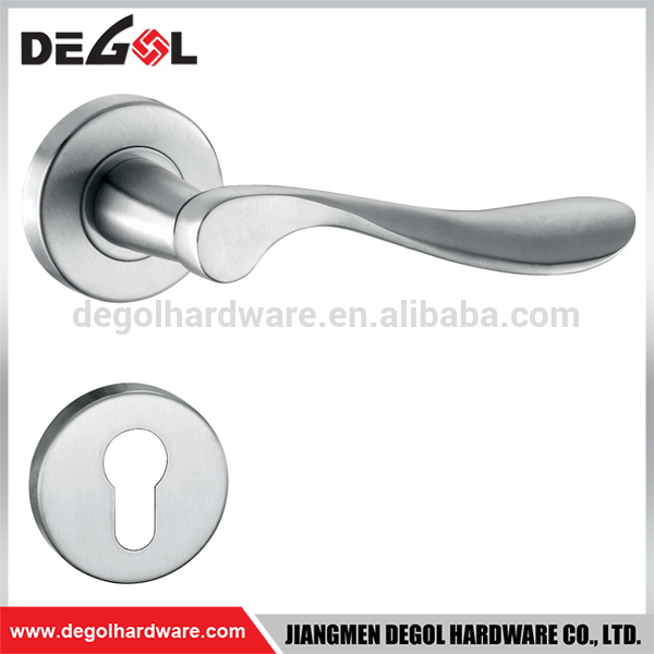 Best selling privacy stainless steel solid tubular door handle lock