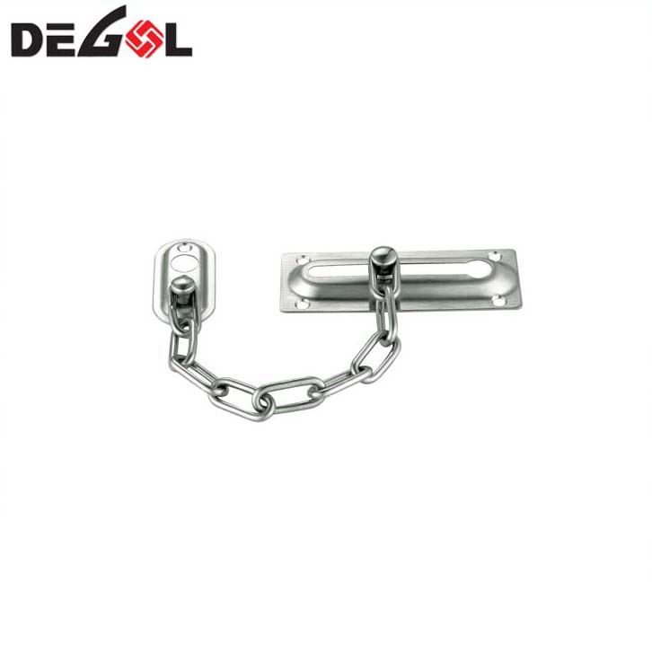 9 rings hot sale gold plated anti-theft Iron door chain