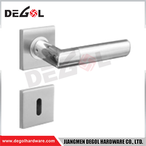 Stainless steel lever wrought iron gate handle