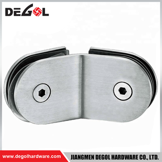 GC1006 135 degree wholesale stainless steel glass shelf clamp