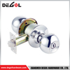 Durable Satin Steel Stainless Steel manual cylindrical door knob lock