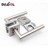 Wholesale stainless steel fancy tube residential interior room door handles indoor stainless