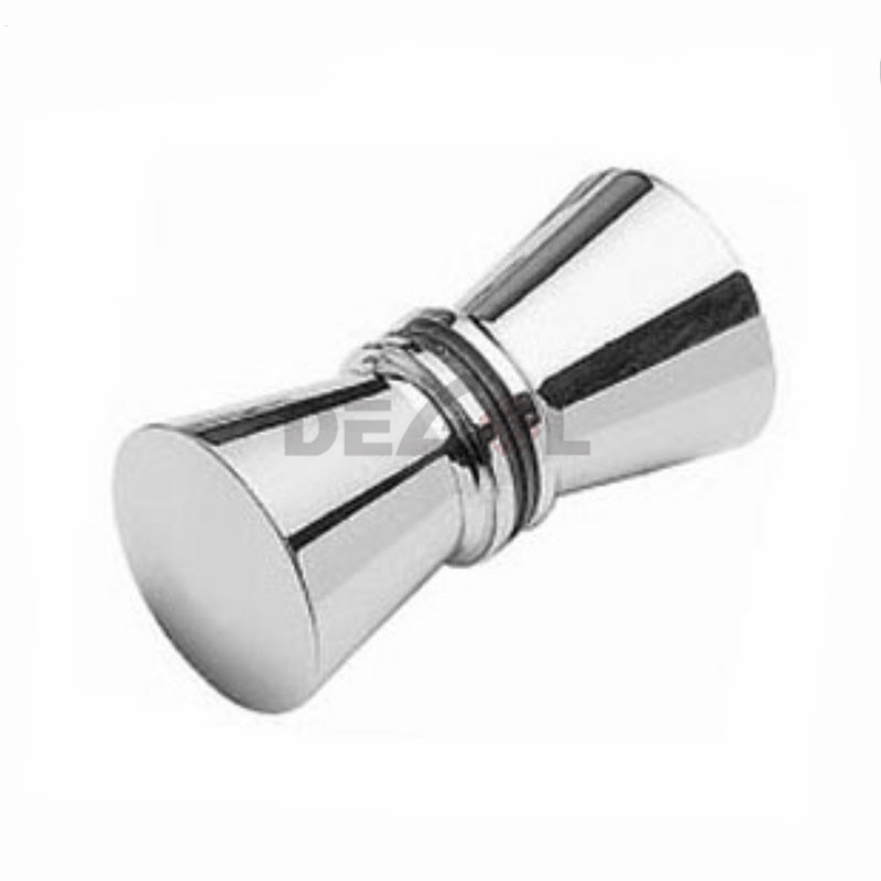 304 stainless steel bathroom shower glass door handle knob