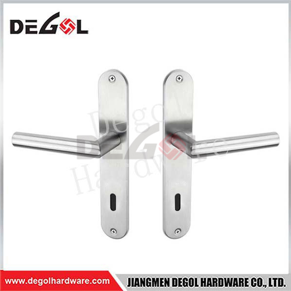 New Product Hollow AB Lever Door Handle With Plate