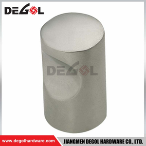 Modular knob type furniture stainless steel cabinet knobs.