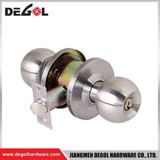BDL1047 Privacy Home Hardware Product Round Knob Entry Front Door Knobs Interior with Lock