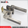 High quality fancy passage lever door lock popular stainless steel 201 German door lock