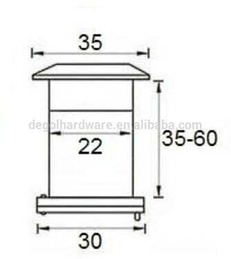 200 angle magnifier eye viewer brass door viewer peephole plastic lens.