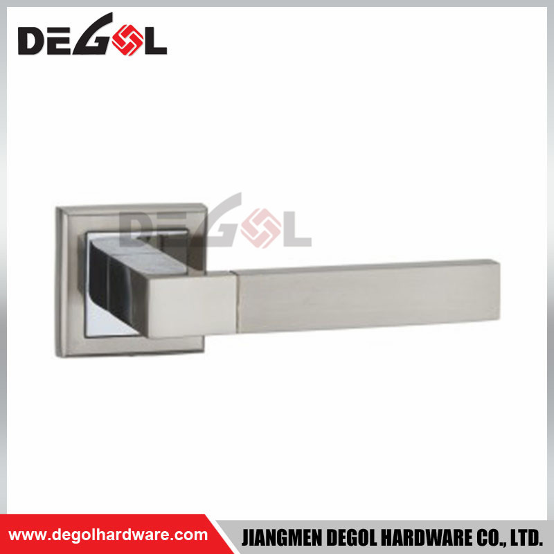 LH1042 Zinc Alloy Door Handle For Steel door