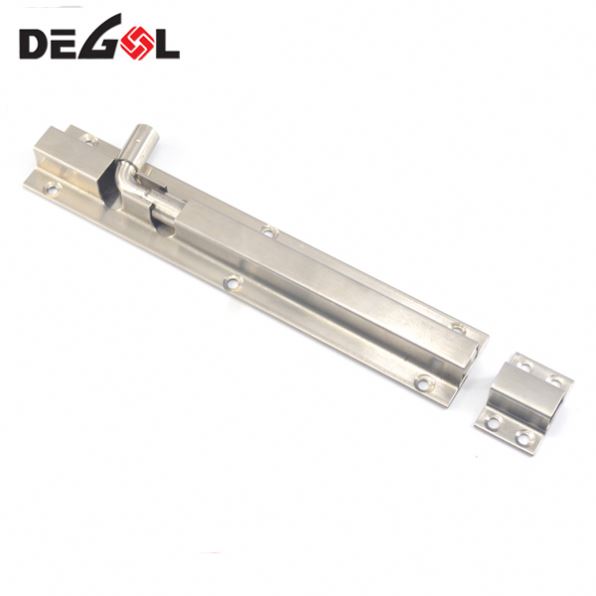 Top quality Bangladesh style safety stainless steel tower bolts for doors