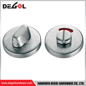 TT1008 Stainless steel tubular knob toilet door indicator lock