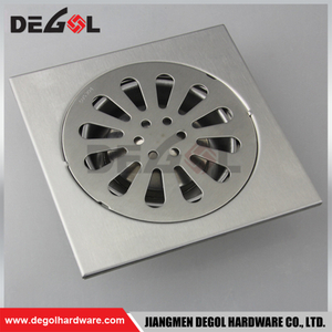 FD1008 Good Selling Round Floor Drain With Tile Insert