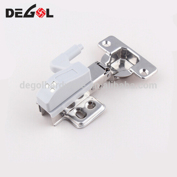 High quality hydraulic soft close cabinet insert hinge with LED light.