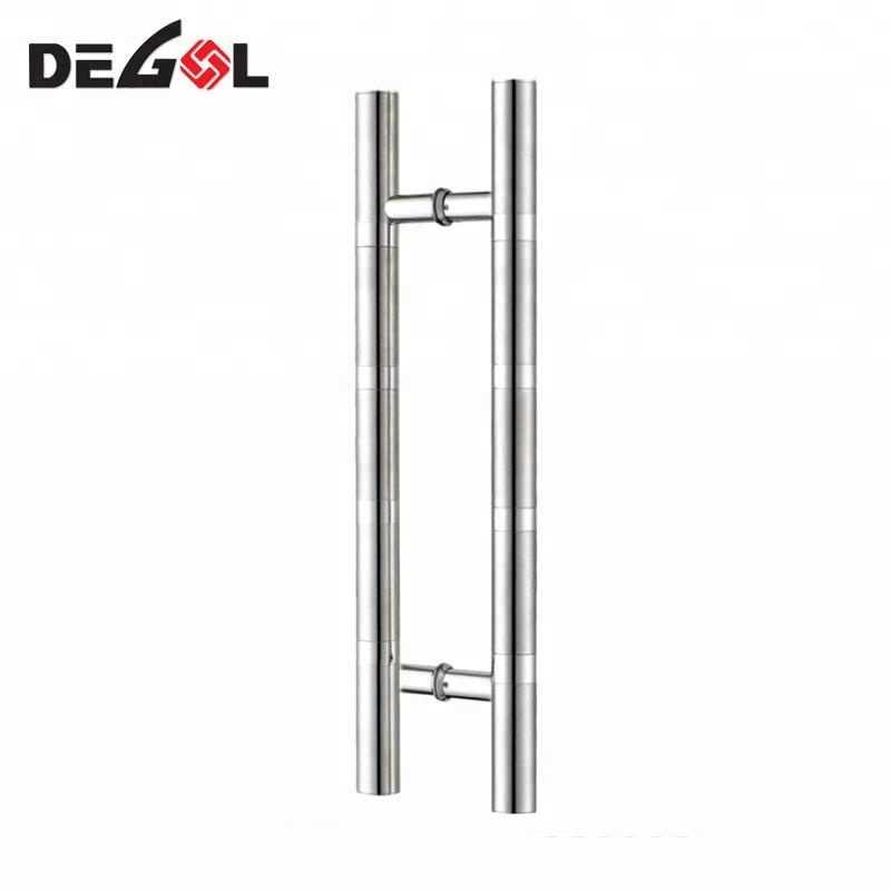 Amecian style cheap price stainless steel door pull handle for commercial door