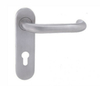 High Quality European Door Cover Lever Handle Lock On Plate