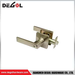 Hot sale zinc alloy high security cylindrical entrance fancy design door handle lock