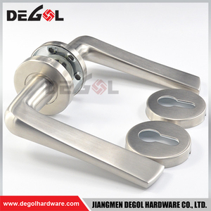 High quality cast metal hollow brass bushing lever door handle