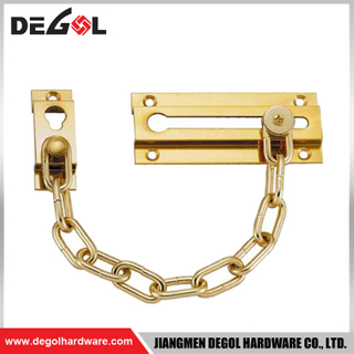 DC1007 Door hardware front gold door chain