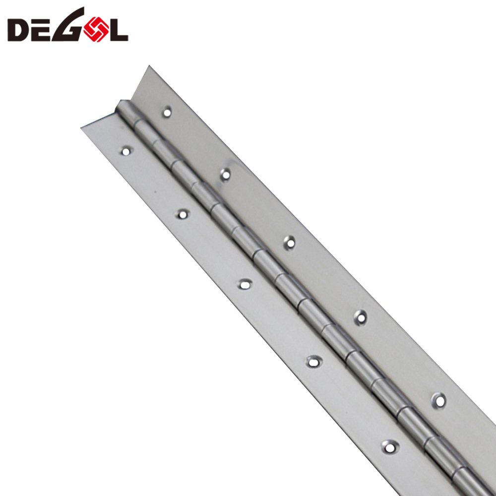 DH1025 Top quality furniture hardware continuous stainless steel piano hinge