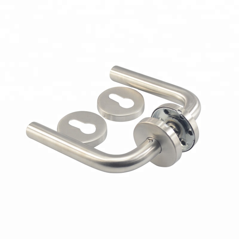 Simple Design Stainless Steel Lever Door Handle