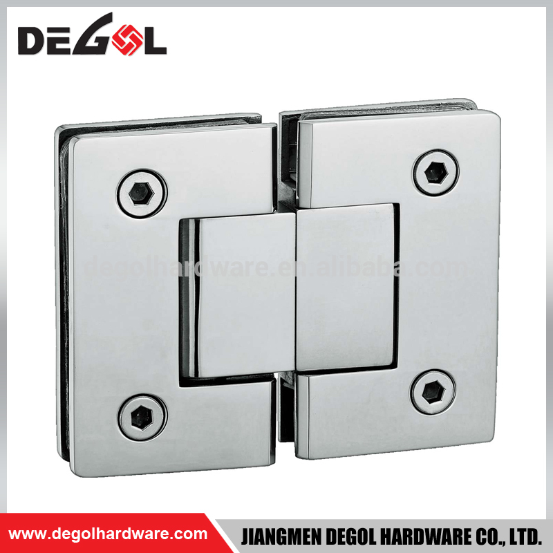 Top quality stainless steel 90 degree glass shower door hinges for sauna glass door
