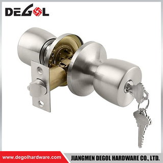 BDL1050 Privacy Home Hardware Product Round Knob Entry Front Door Knobs Interior with Lock