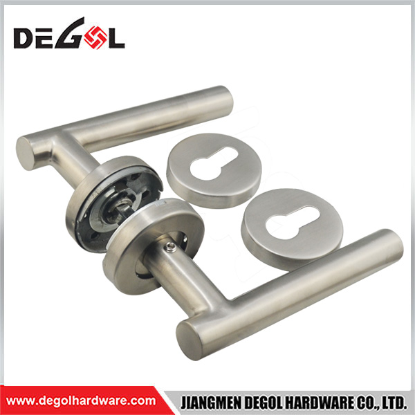 Professional One Stop Solution stainless steel 304 Bicolor lever door handle
