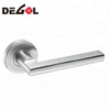 Modern Contemporary Slim Square Design Door Handle Lever for Home Bedroom or Bathroom Privacy