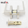 Stainless Steel high-end lever tubular latch passage door handle lock