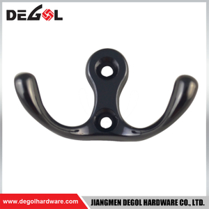 Hanging hat hooks wall mounted zinc alloy small hat and coat hooks
