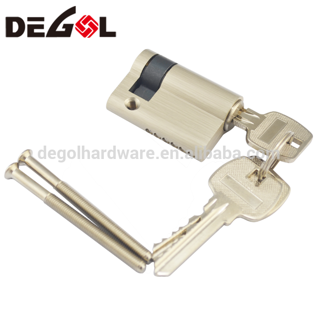 Good quality best security double open master key brass cylinders lock