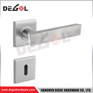 Professional Stainless Steel Glass Ss Toilet Door Pull Handle On Plate