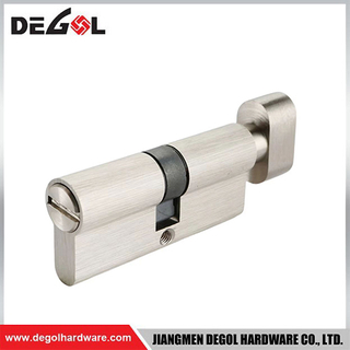 CY1005 Custom Size Security Anti Drill Anti Snap Brass Door Lock Cylinder with Key