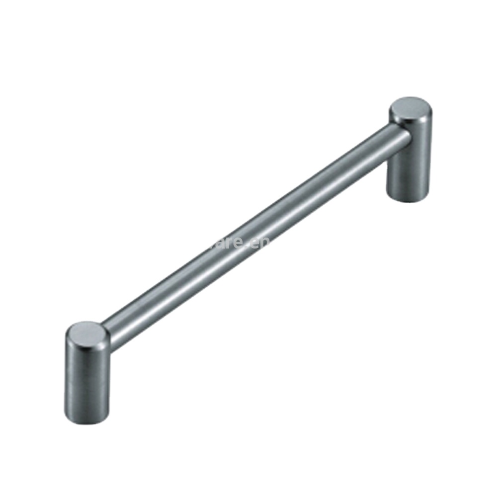 Triangle plate oval hole wooden wardrobe concealed cabinet door handle
