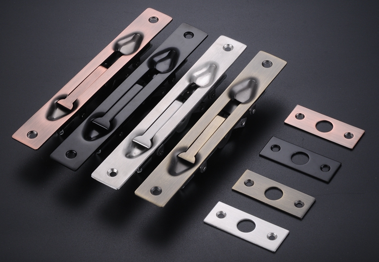 stainless steel types of concealed hidden power door bolt