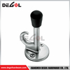 China wholesale wall mounted types of zinc alloy decorative draft cast iron door stopper